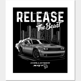 Challenger SRT Posters and Art